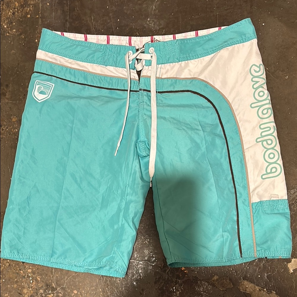 Body Glove Aqua and White Board Shorts